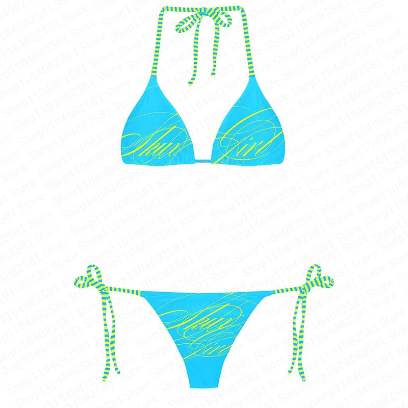 Sky girl bikini