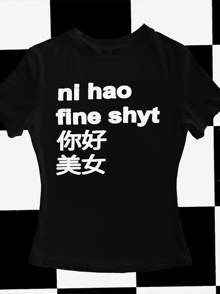 Ni hoa fine shyt low rise shorts