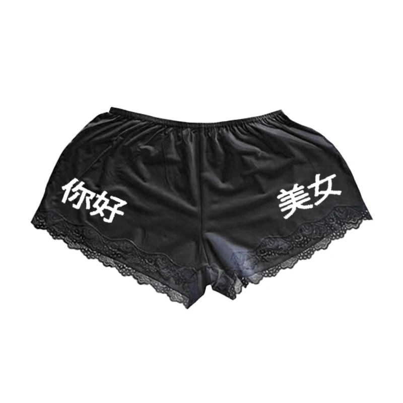 Ni hoa fine shyt low rise shorts