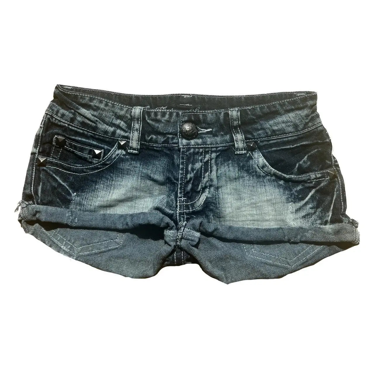 Y2K Retro British Style Flag Graphic Print Mini Shorts ts