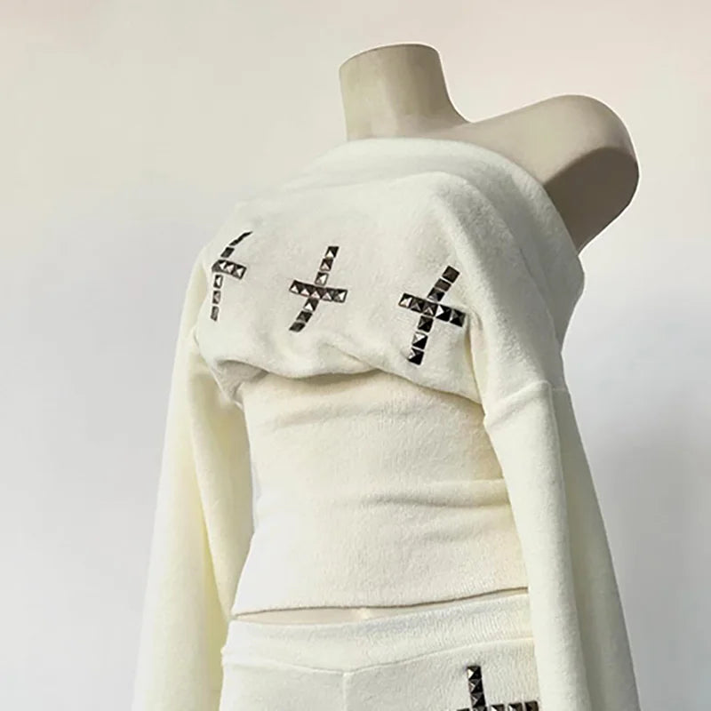 Knit Studded set