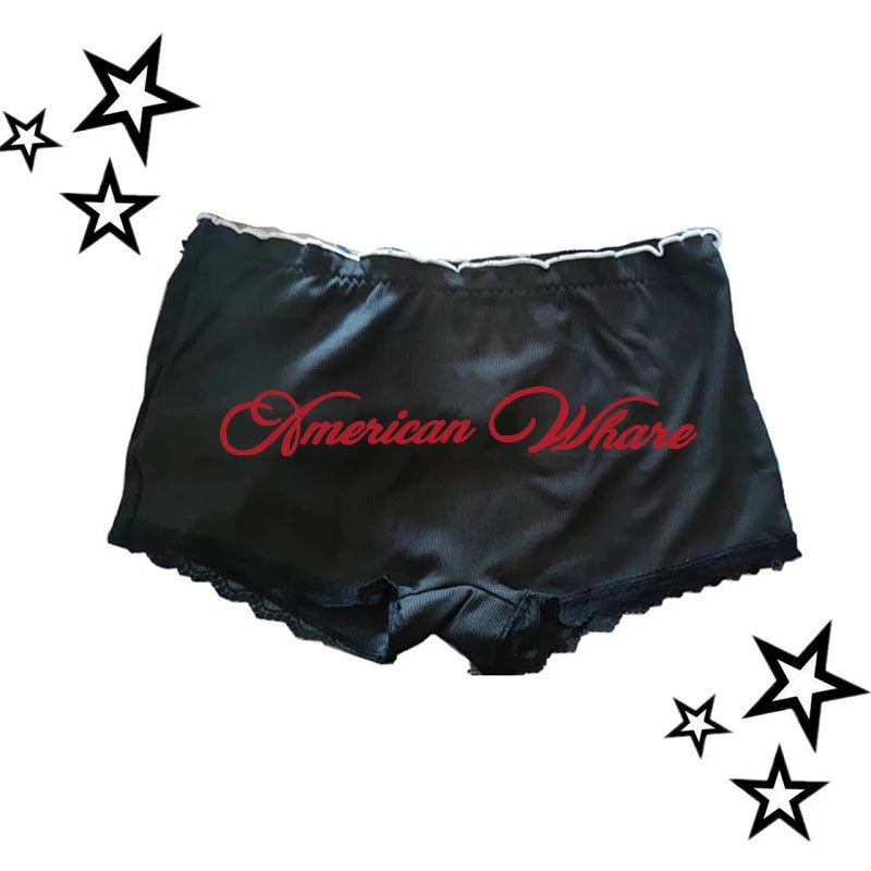 American whore shorts camo