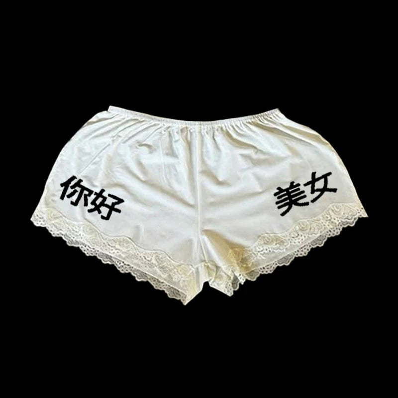 Ni hoa fine shyt low rise shorts