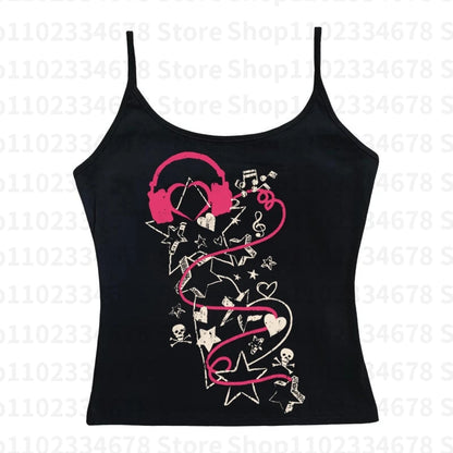 Y2K music tee