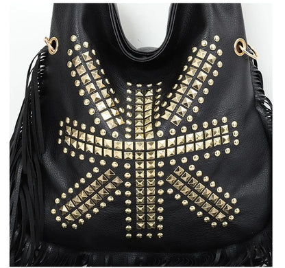 Shoulder Bag studded