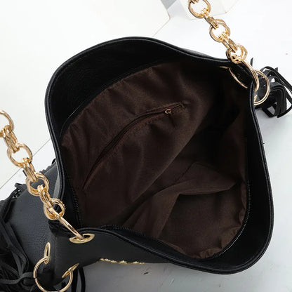 Shoulder Bag studded
