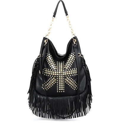 Shoulder Bag studded