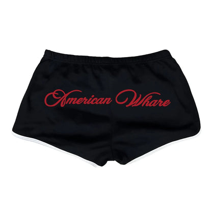 American whore shorts camo