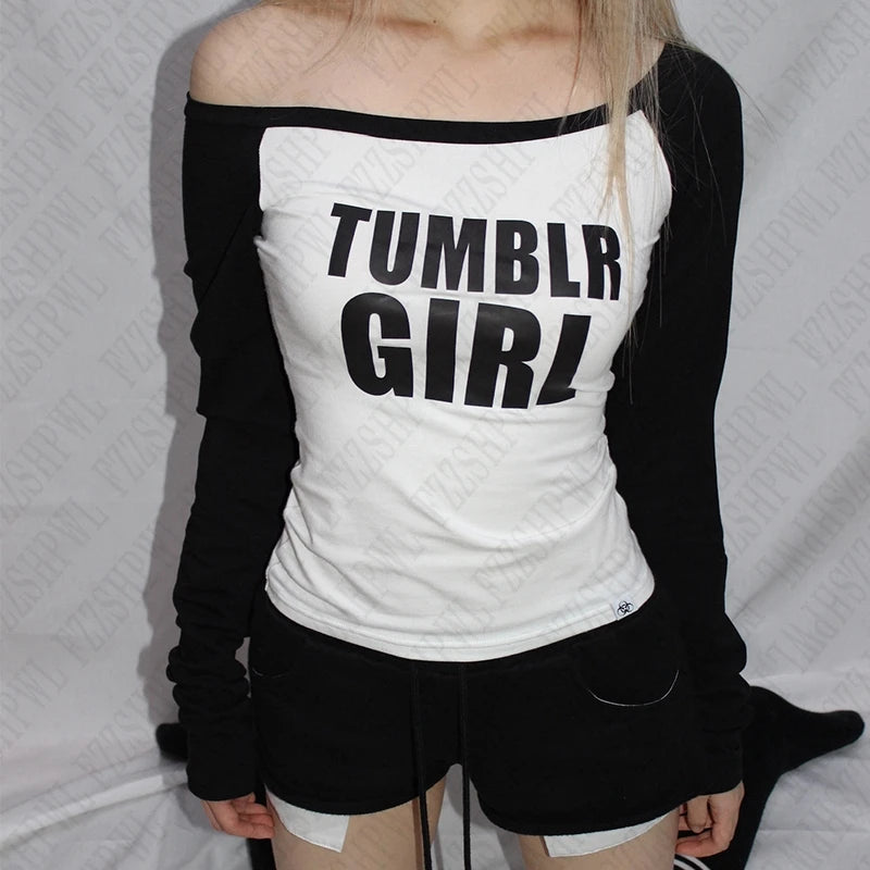 Tumblr girl Long-sleeve