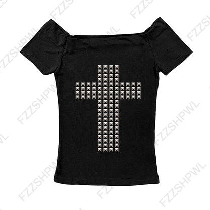 Studded tee