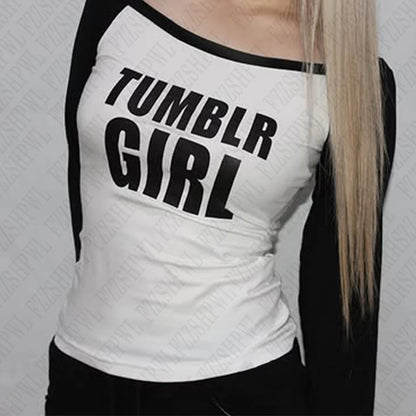 Tumblr girl Long-sleeve