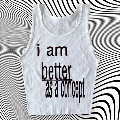 Better as concept 2000s fashion tank