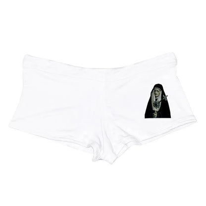 Grunge Gothic Casual low rise shorts