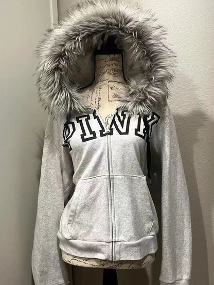 Megan fox fur hoodie