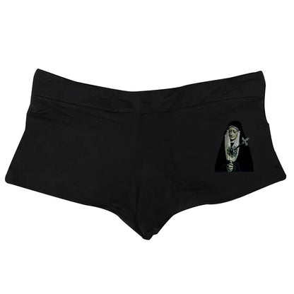 Grunge Gothic Casual low rise shorts