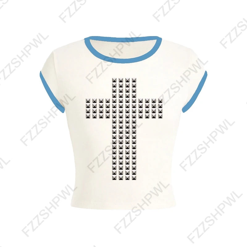 Studded tee