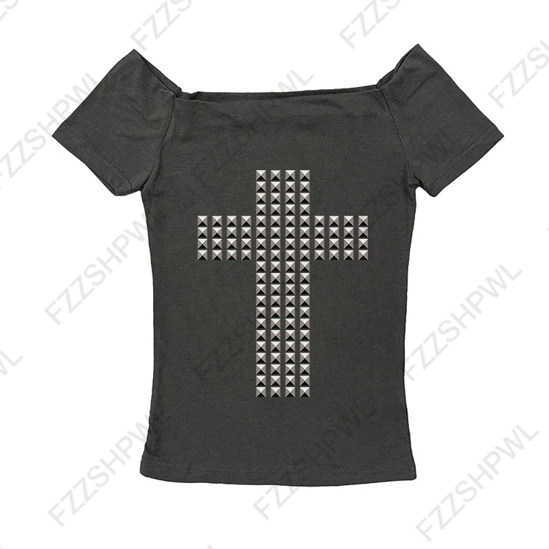Studded tee