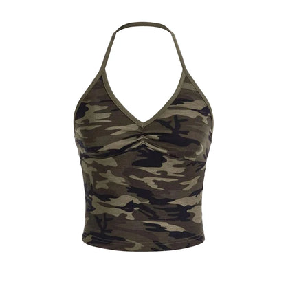 Low rise shorts camo