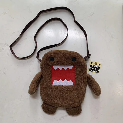 Domo plush shoukd bag