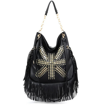 Shoulder Bag studded