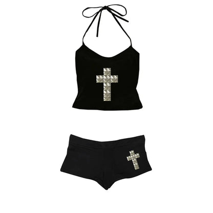 Studded 2 pc
