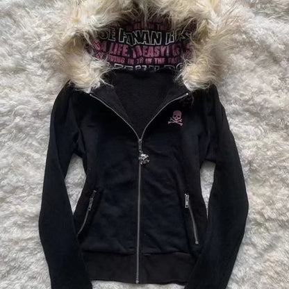 Megan fox fur hoodie