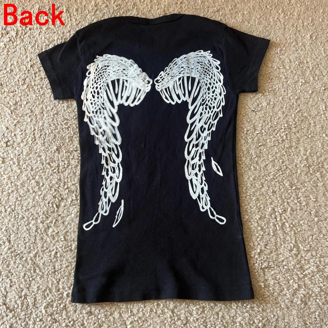 Angel wing tee