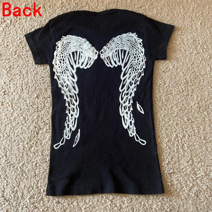 Angel wing tee