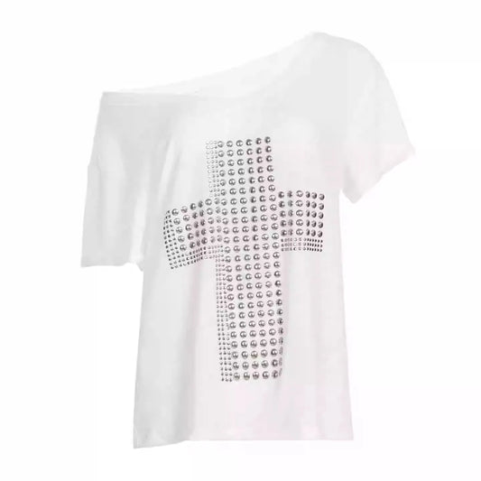 Off the shoulder tee
