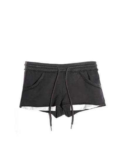 “Family disappointment” mid rise shorts