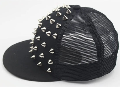 Studded spike cap/hat