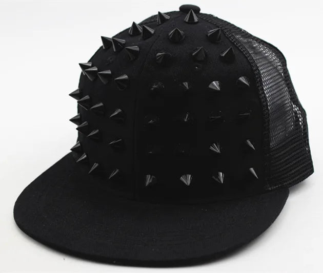 Studded spike cap/hat