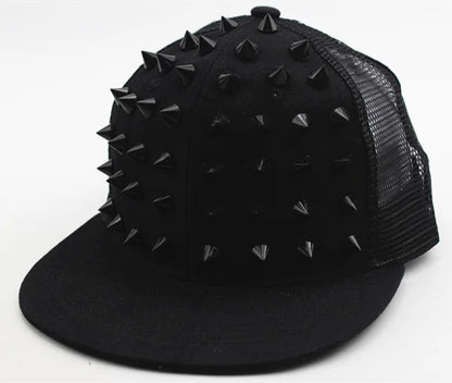 Studded spike cap/hat