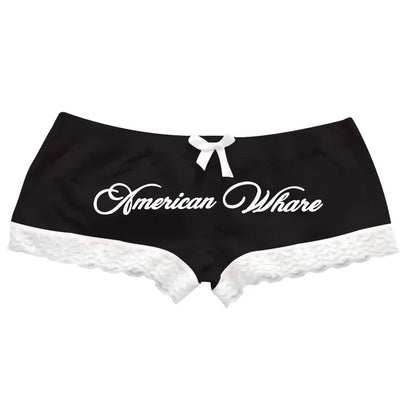 American whore shorts camo