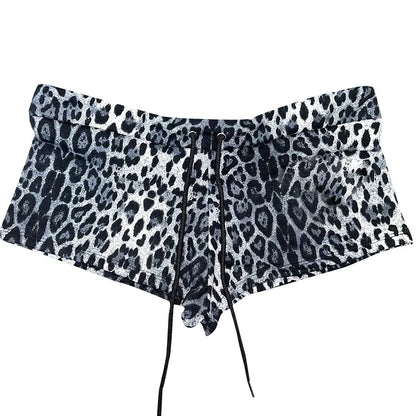 Low rise shorts camo