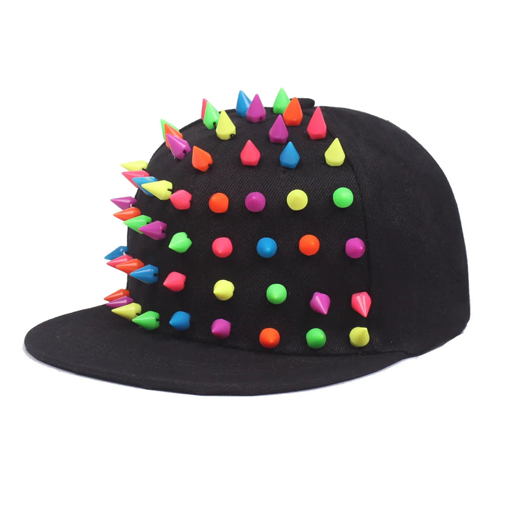 Studded spike cap/hat