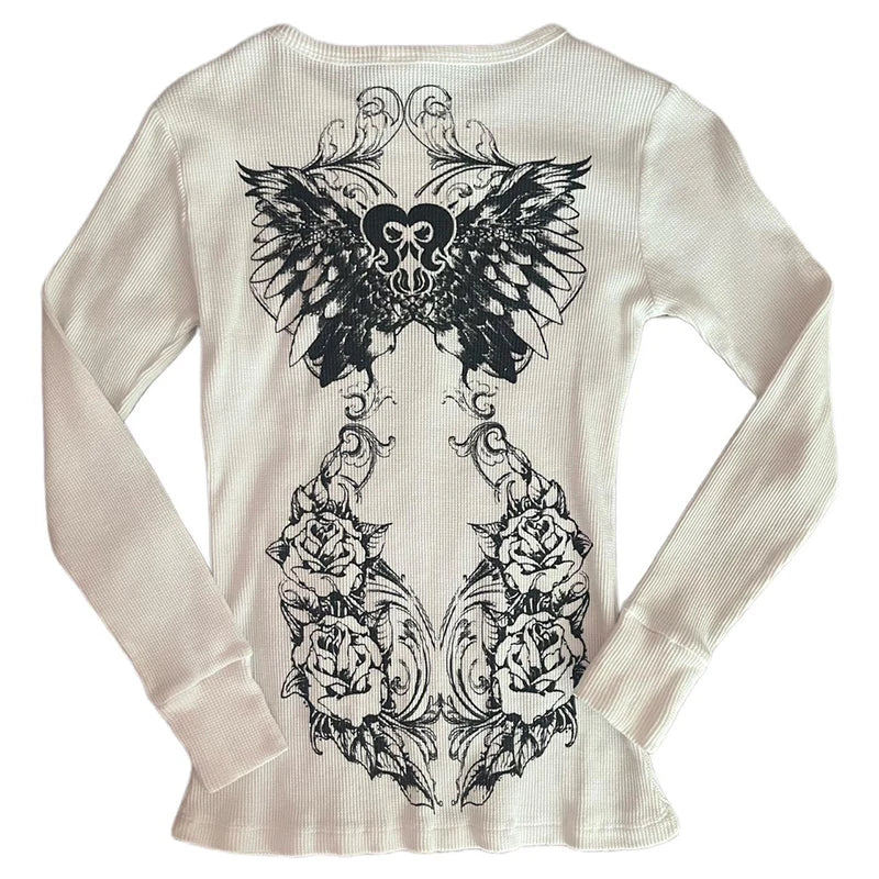 2000s Aesthetic Goth Longsleeve