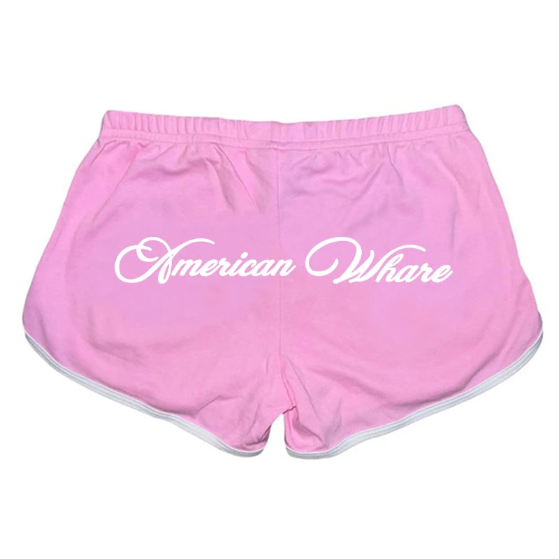 American whore shorts camo