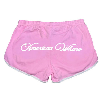 American whore shorts camo