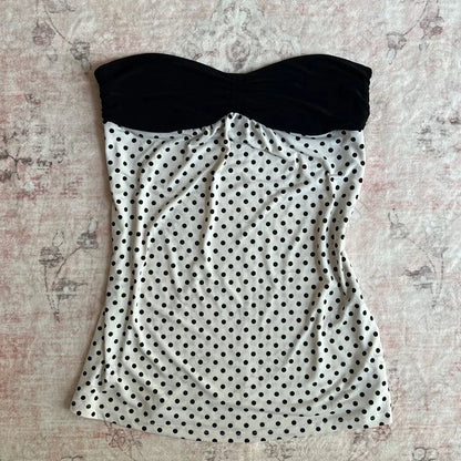 Polka Dot Women Tube Top