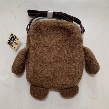 Domo plush shoukd bag