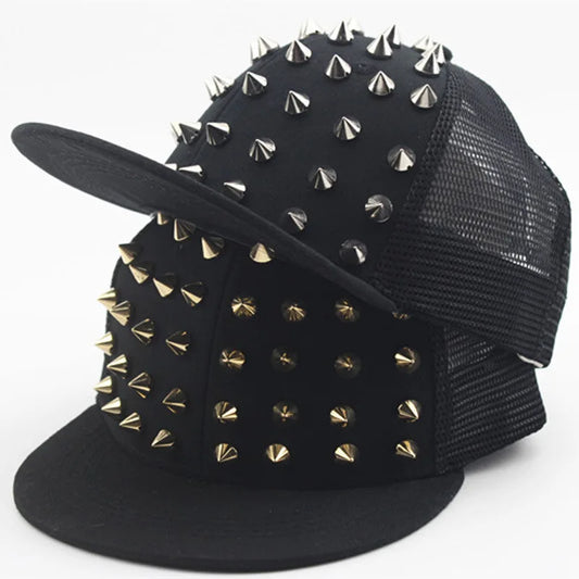 Studded spike cap/hat