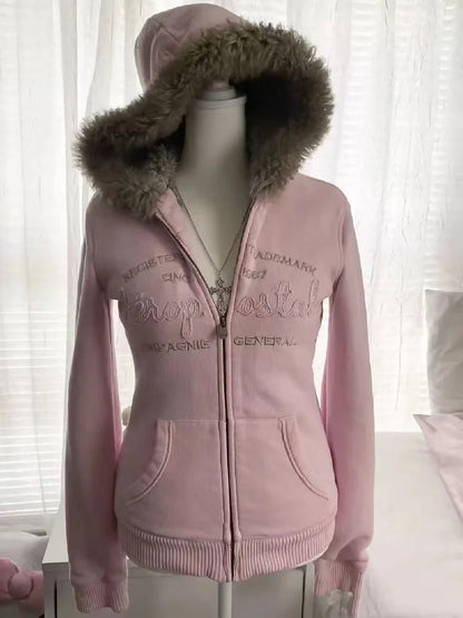 Megan fox fur hoodie