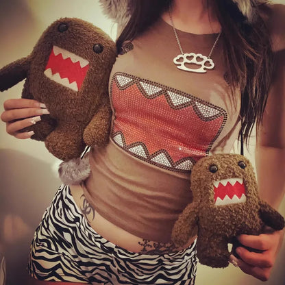 Rhinestone Domo tank