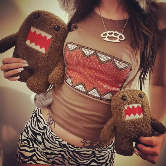 Rhinestone Domo tank