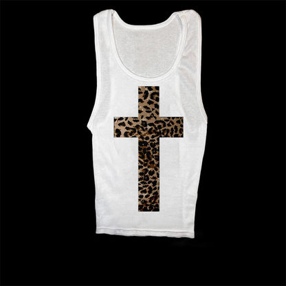 Cheetah cross tops