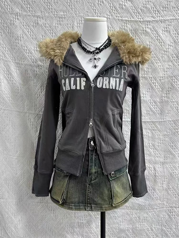 Megan fox fur hoodie