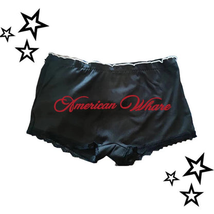 American whore shorts camo