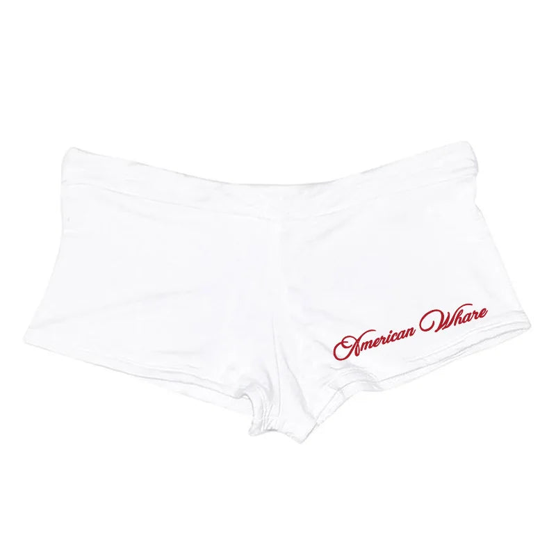 American whore shorts camo