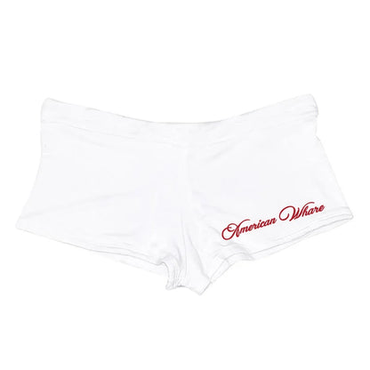 American whore shorts camo